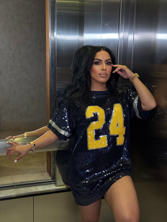 Varsity Jersey Dress
